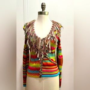 Vintage NWT Collectible Christian LaCroix Cardigan